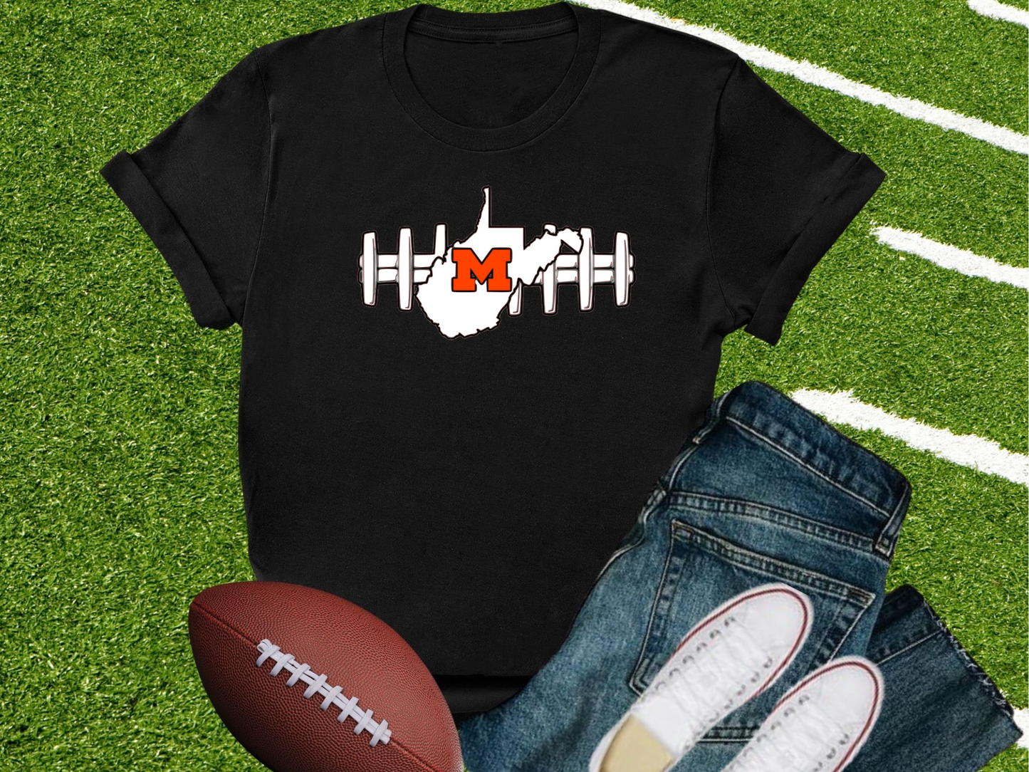 Martinsburg Football Laces Shirt