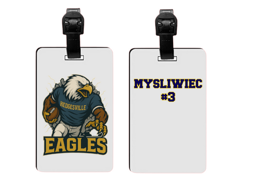 Eagles Mascot Player Bag Tag