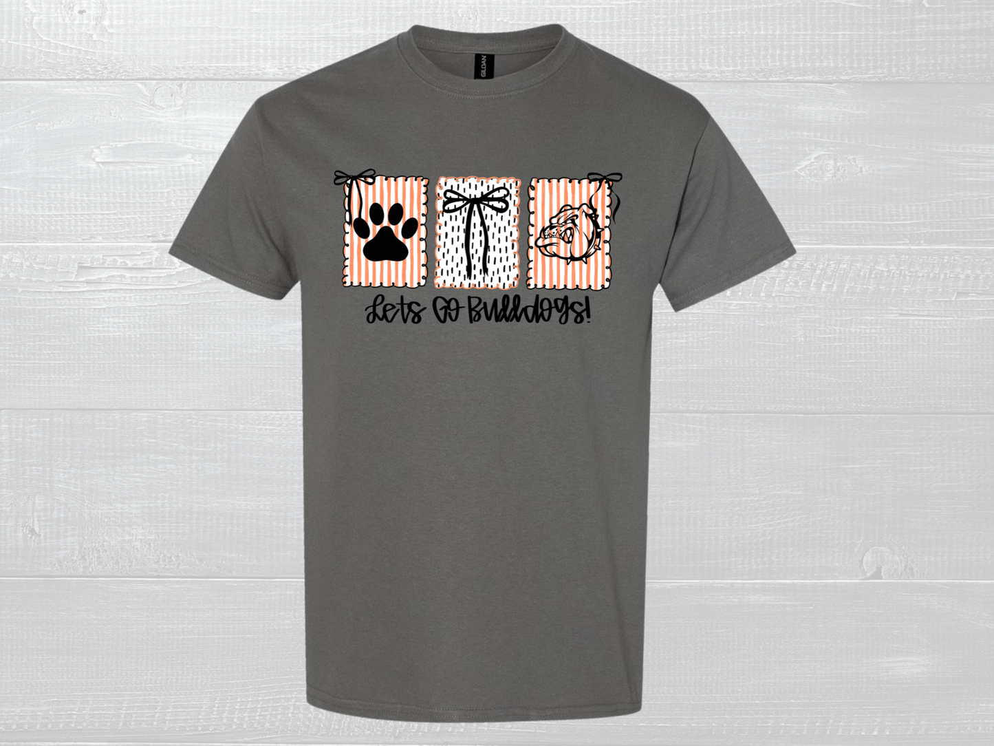 Bulldog Bow Stamp Shirt