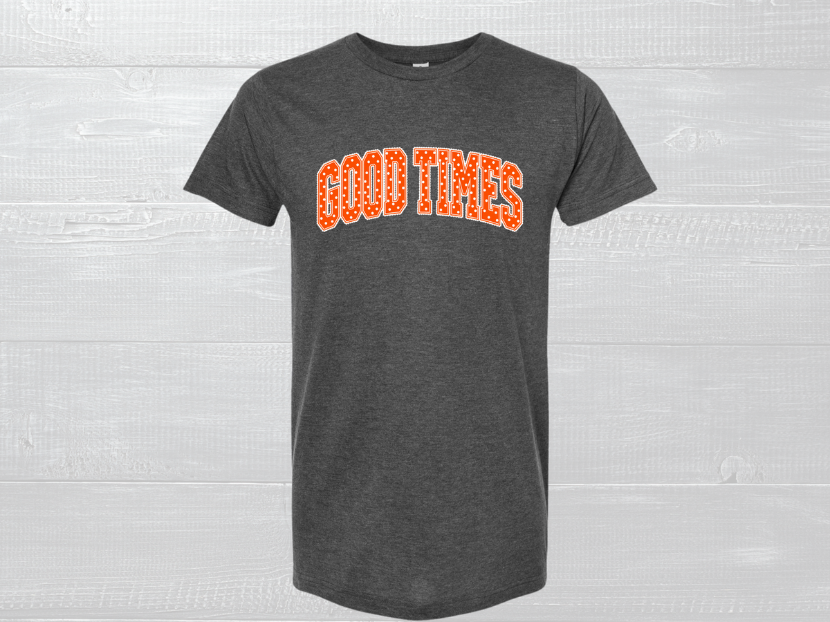 Good Times Polka Dot and Lace Tee