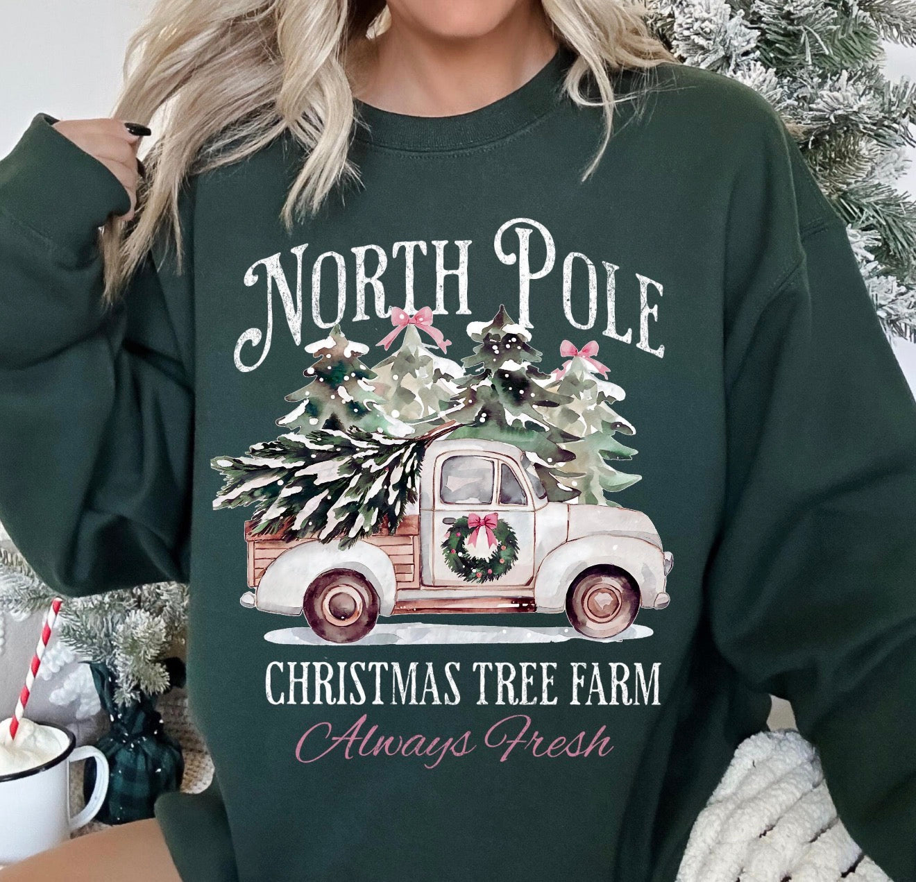 North Pole Christmas Tree Farm Shirt