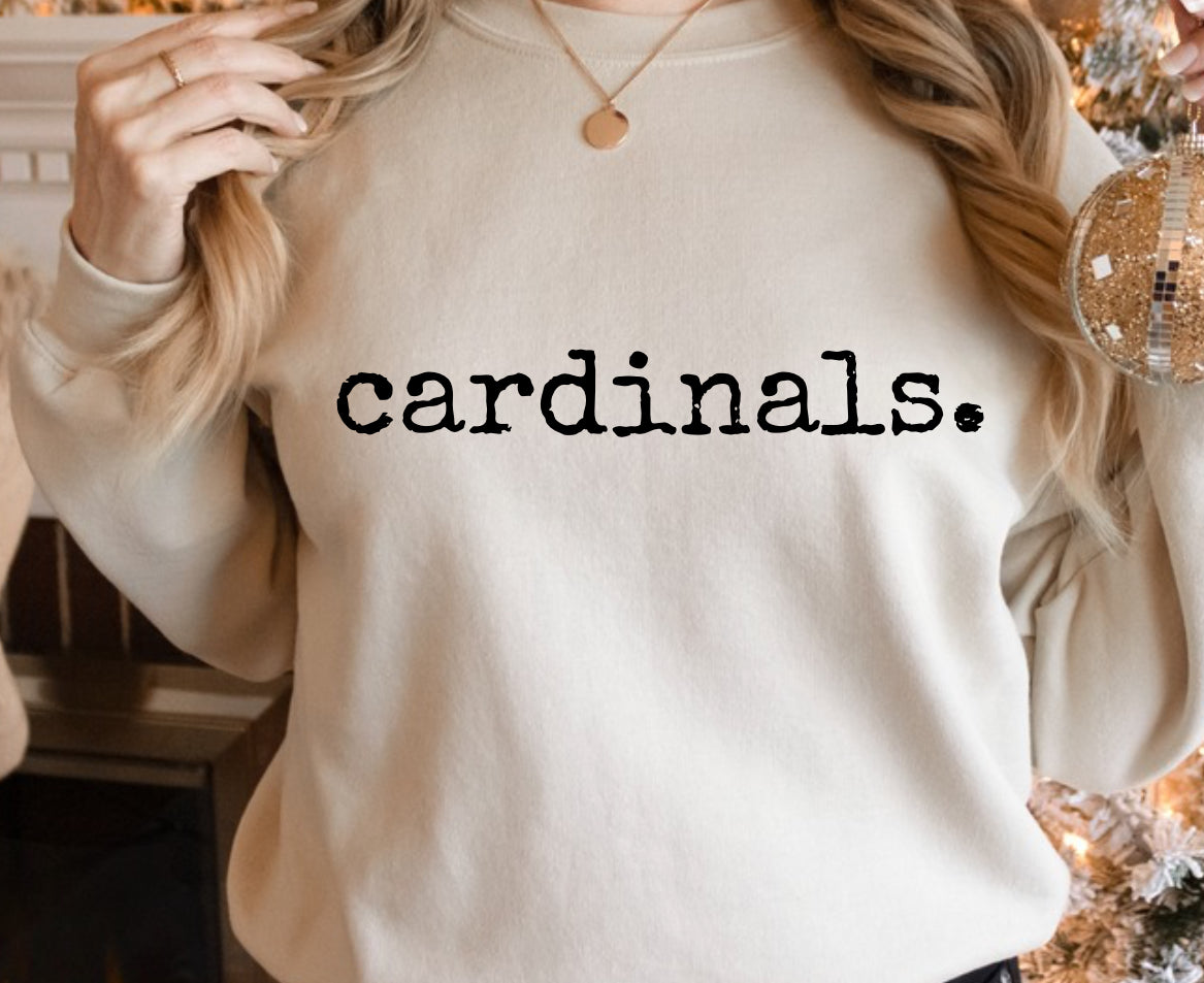 Cardinals Typography Shirt