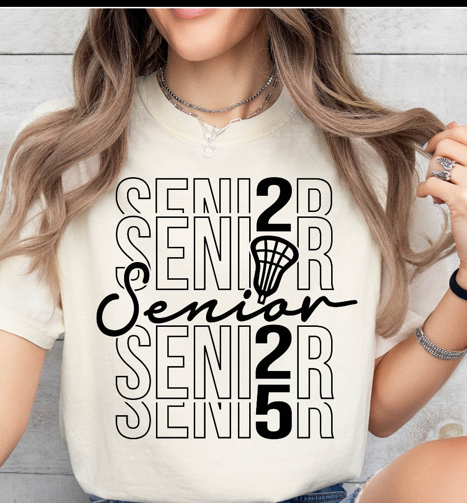 Senior 2025 Lacrosse Shirt