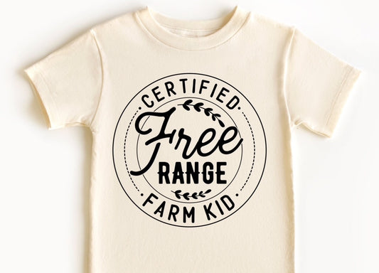 Certified Free Range Farm Kid