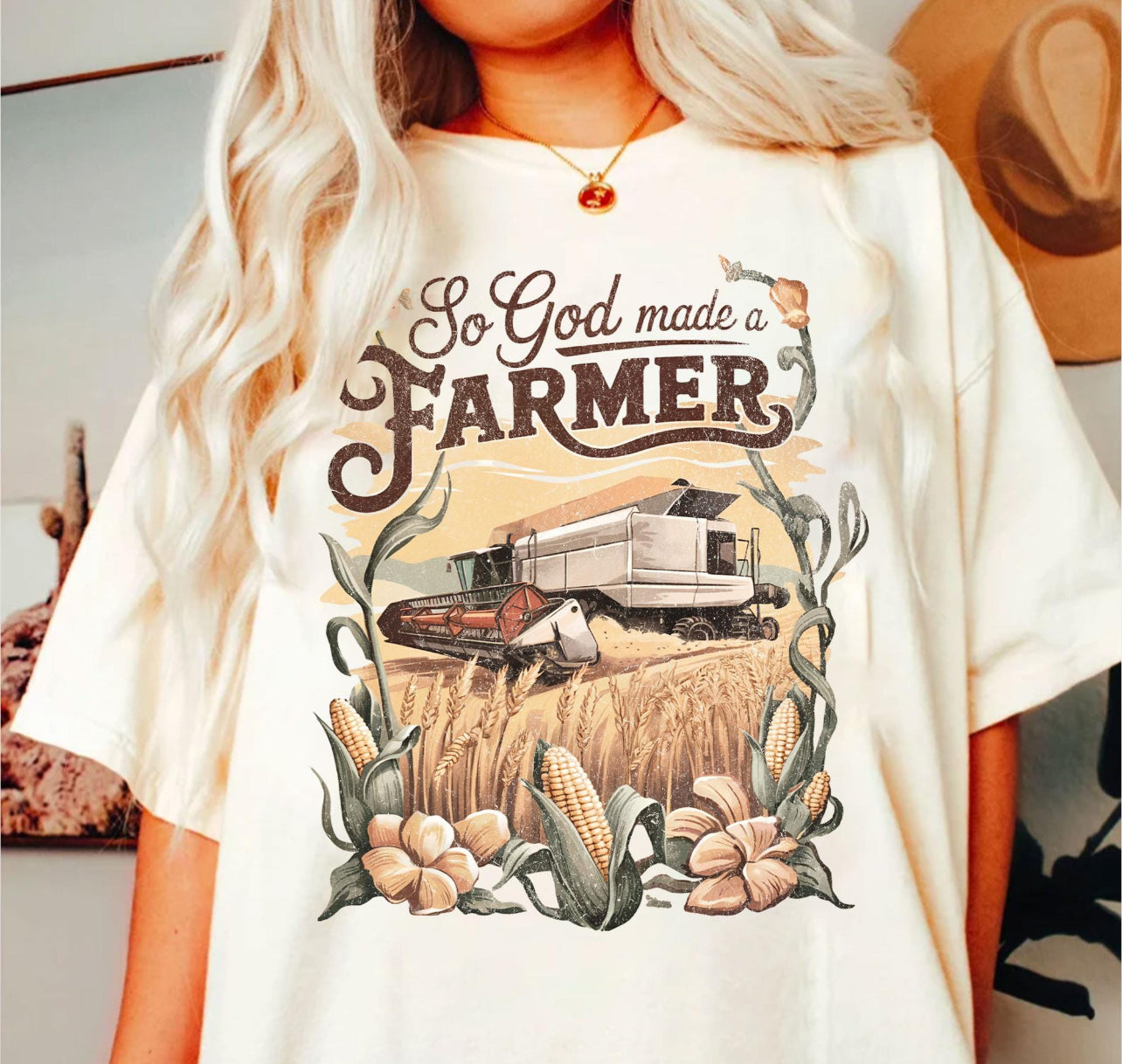 So God Made a Farmer Shirt