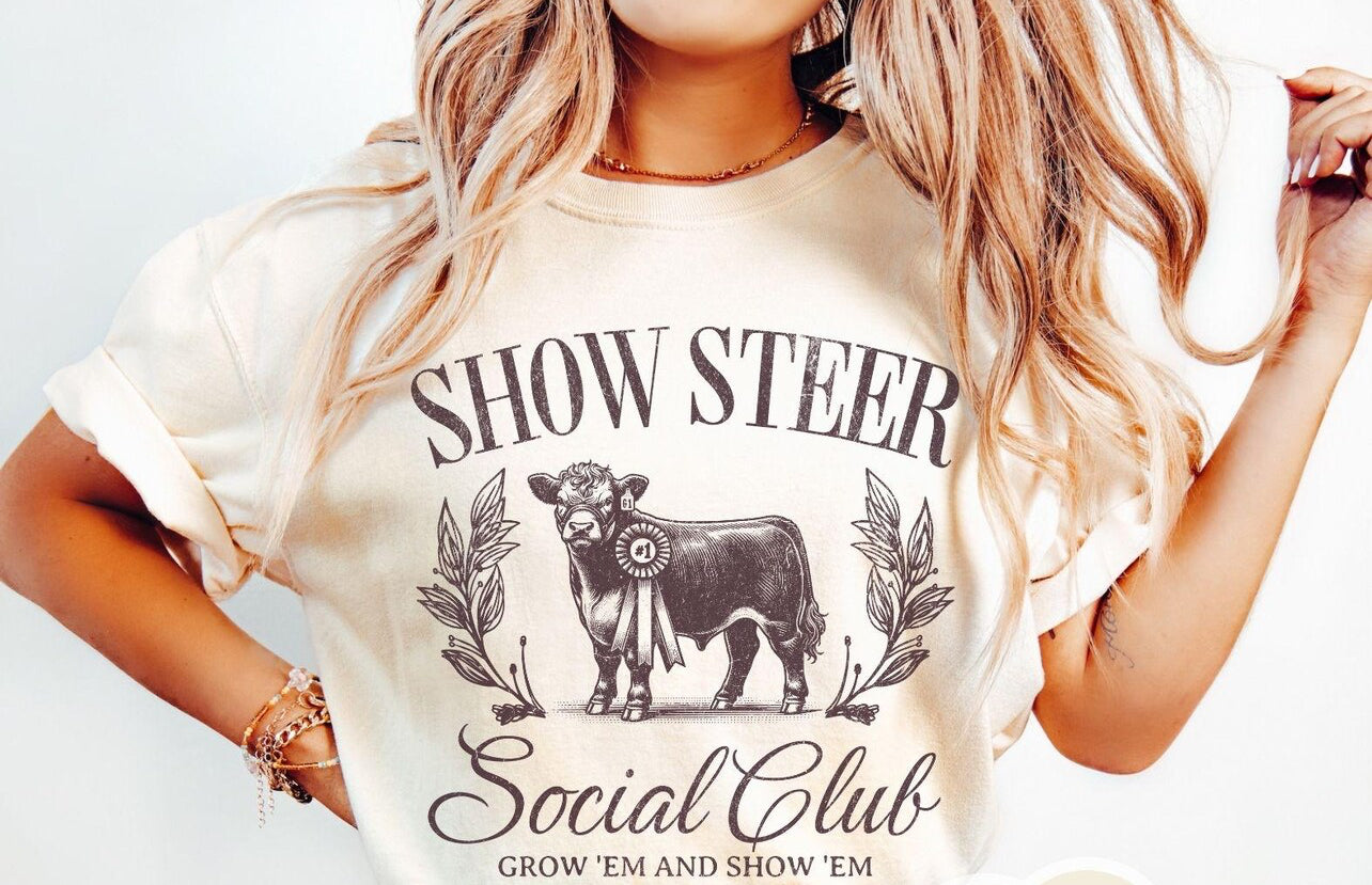 Show Steer Social Club Shirt