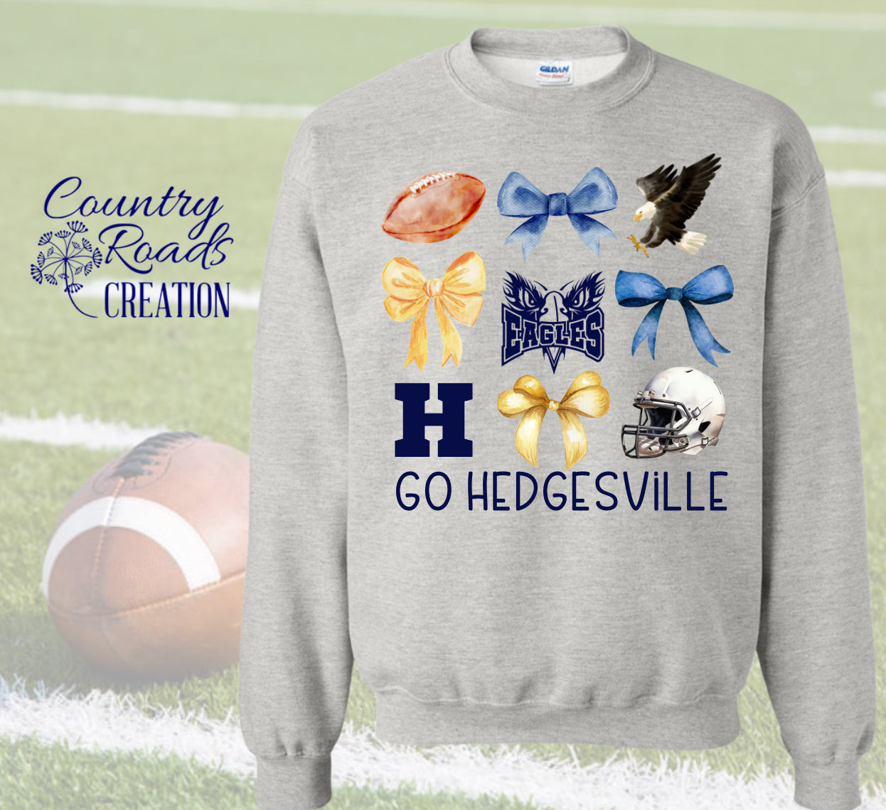 Hedgesville Football Coquette Shirt