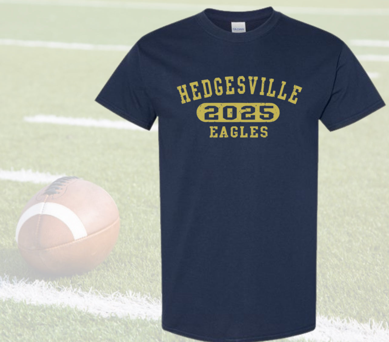 Distressed Hedgesville Eagles 2025 Shirt