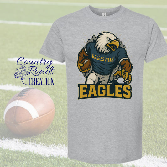 Eagle Mascot Football Player Shirt