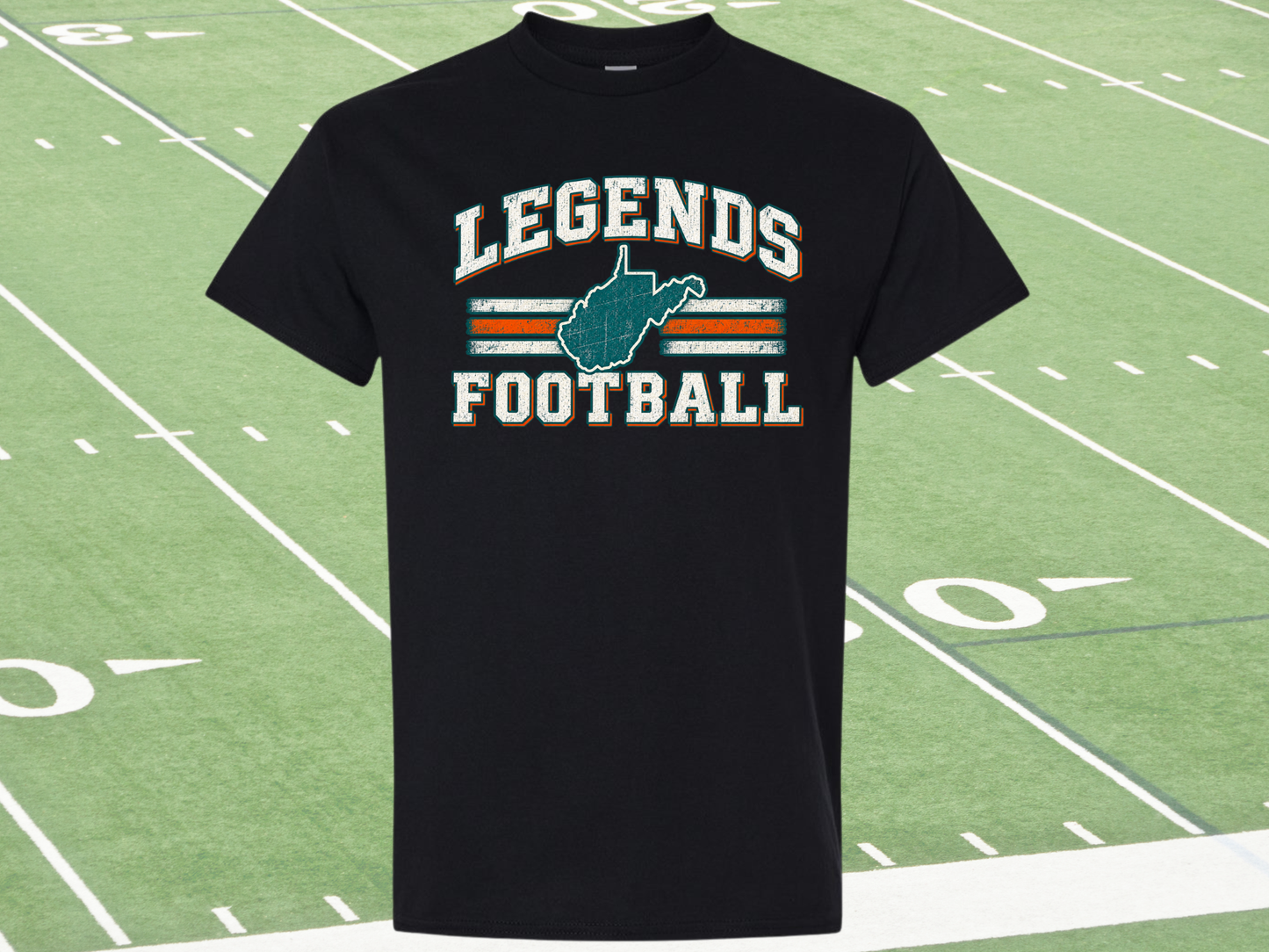 Legends Football Distressed T-Shirt