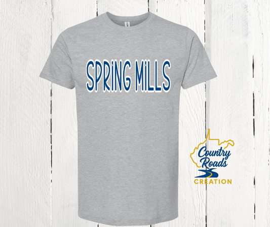 Customized Handwritten Font School Spirit Tee