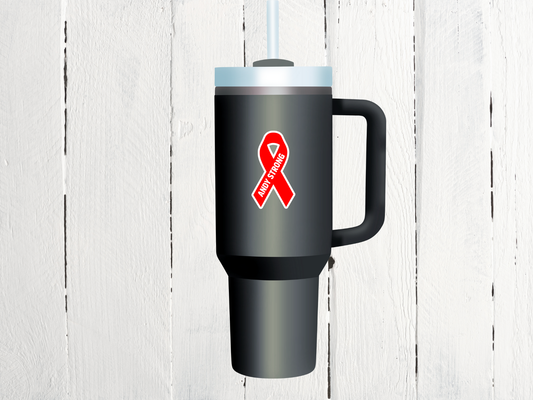 Andy Strong Die Cut Sticker