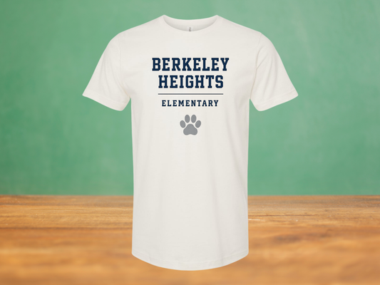 Berkeley Heights Elementary Paw Shirt