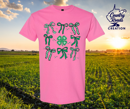 Lucky Bows 4-H Tee