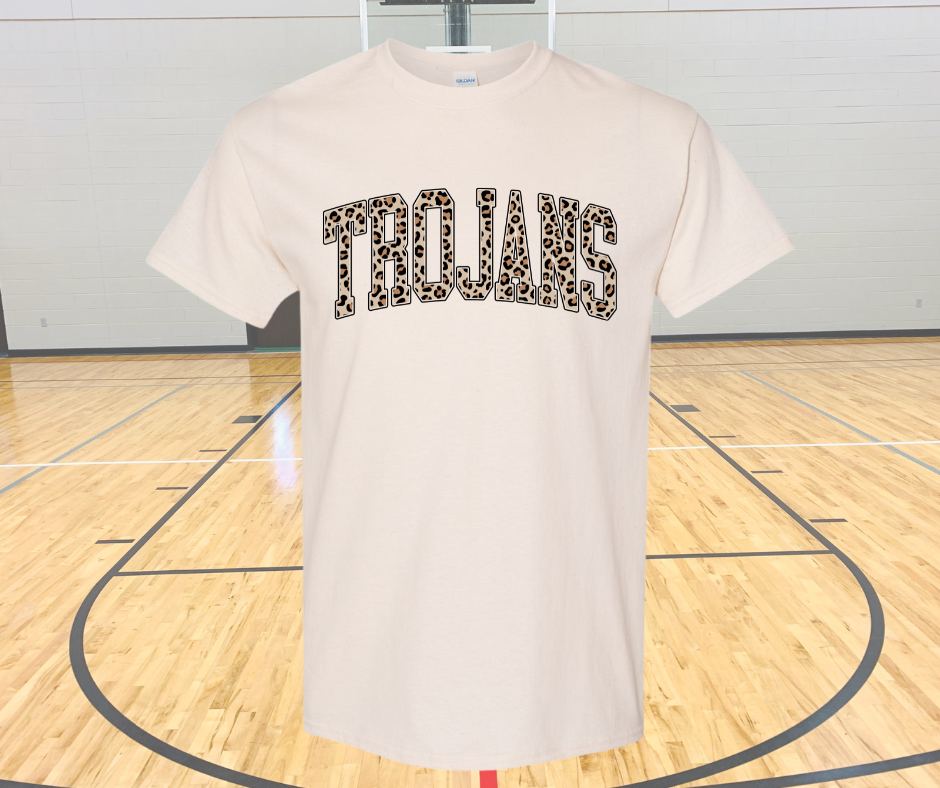 Trojans Leopard Shirt