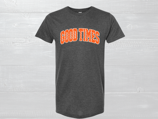 Good Times Polka Dot and Lace Tee