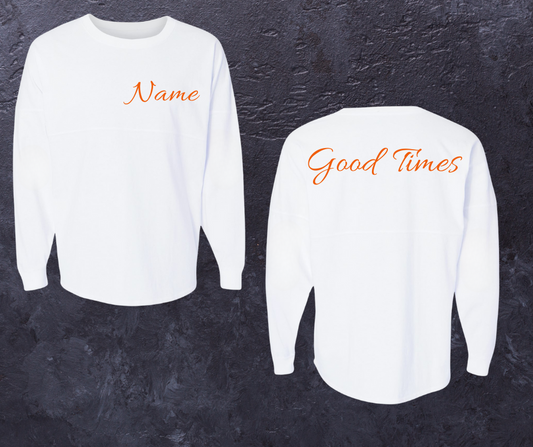 Good Times Personalized Spirit Jersey
