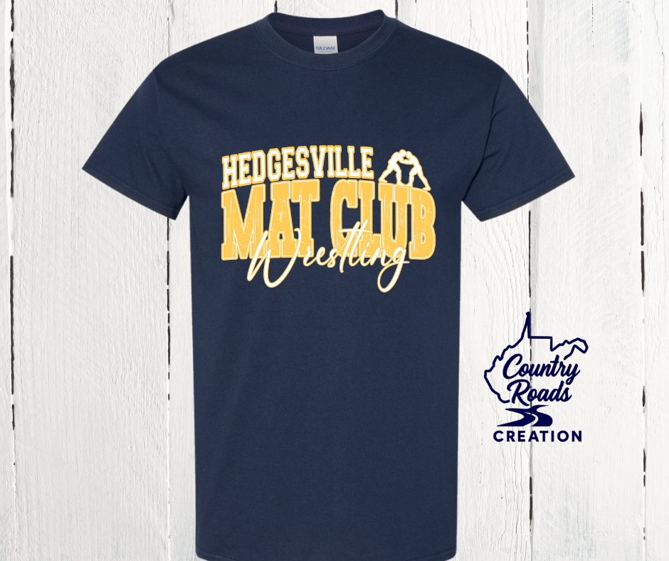 Hedgesville Mat Club Wrestling Shirt