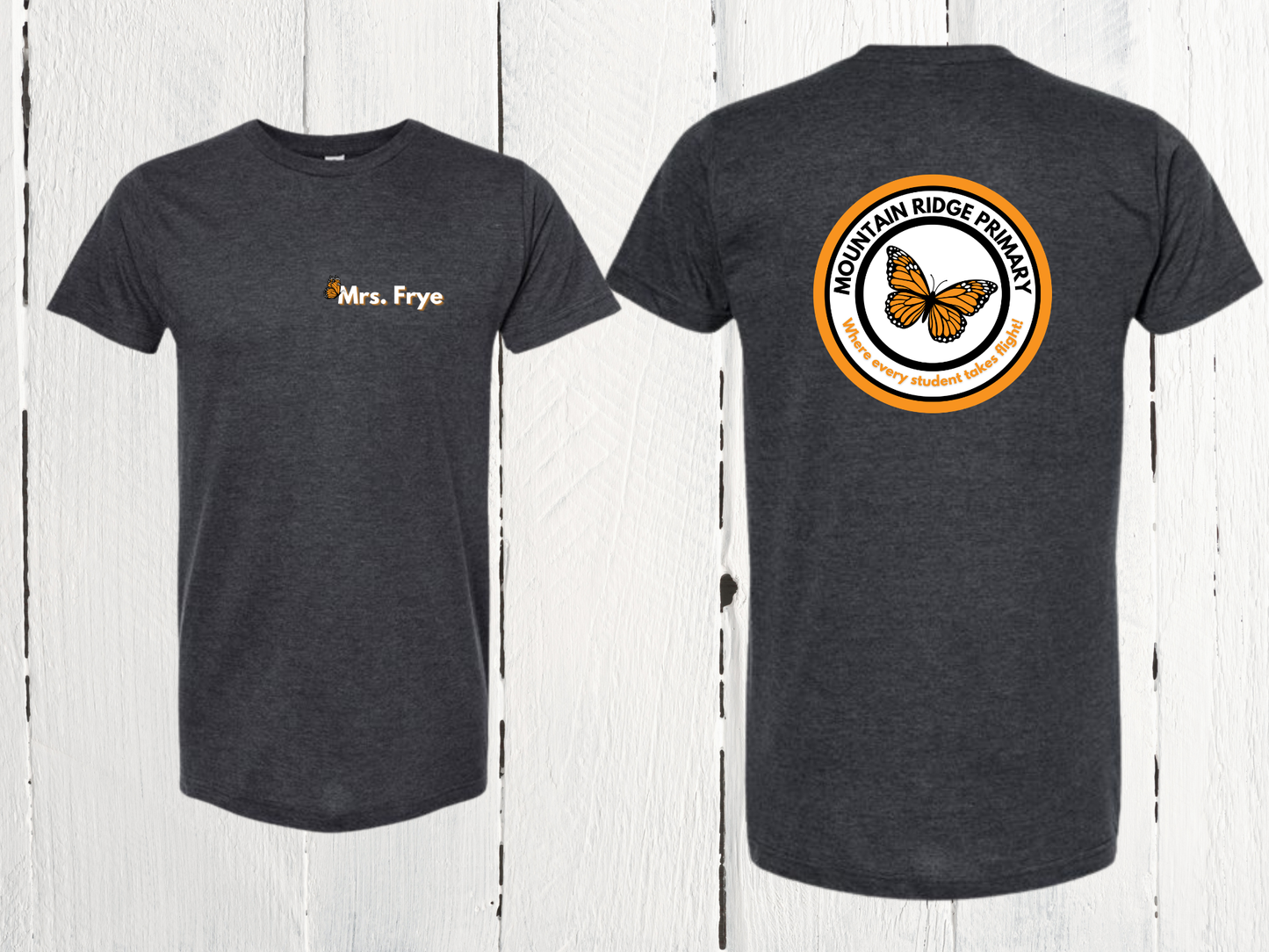 Mountain Ridge Primary Custom Staff T-Shirt