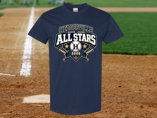 Hedgesville Senior League All-Stars 2026 Team Shirt