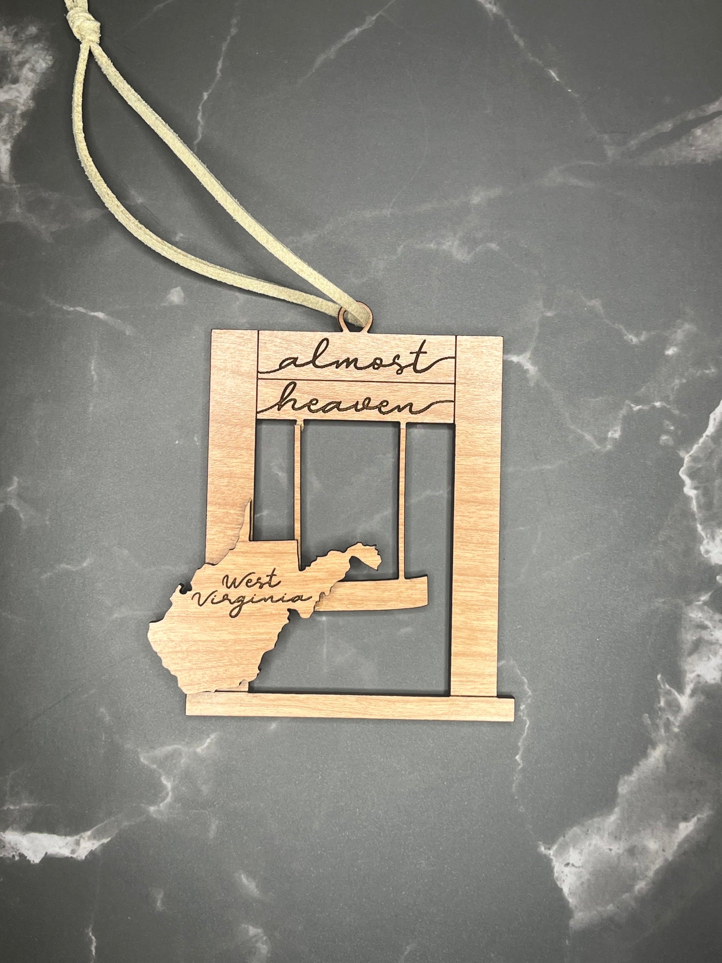 Almost Heaven Swing Ornament