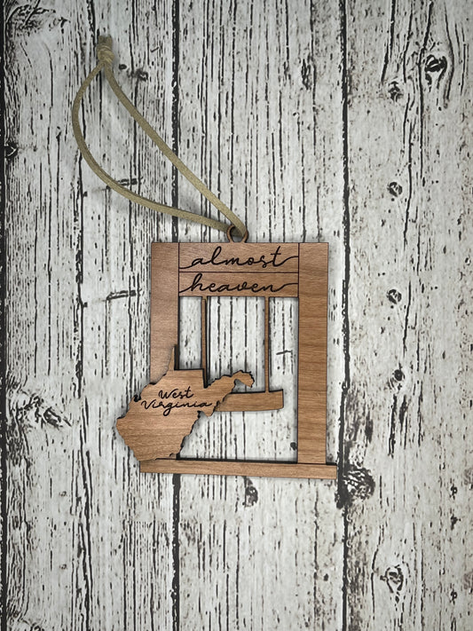 Almost Heaven Swing Ornament
