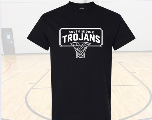 South Middle Trojans Basketball Shirt