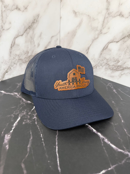 Youth Strong, America Proud BCYF Engraved Leatherette Patch Richardson 112RE Hat (Copy)