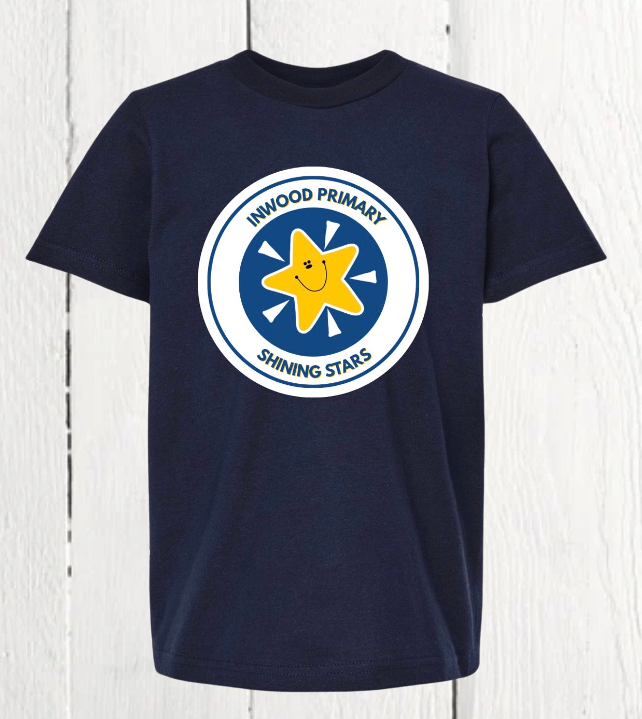Inwood Primary Shining Stars Circle Design Shirt