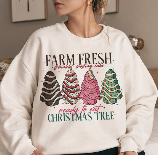 Farm Fresh Ready to Eat Christmas Tree Shirt