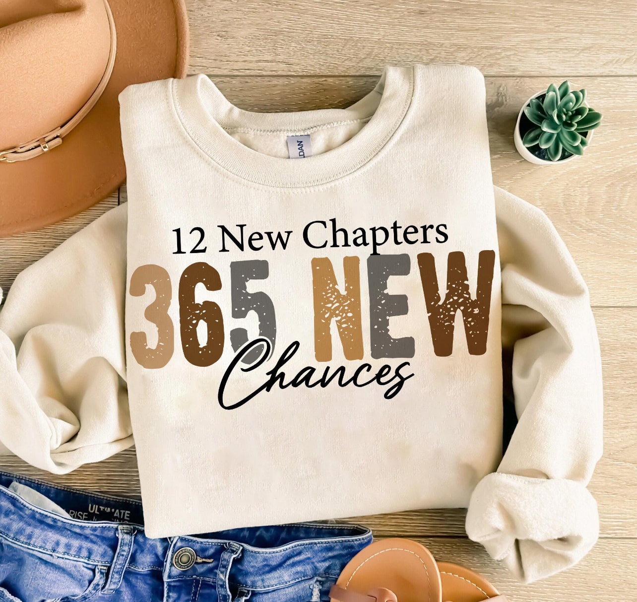 12 New Chapters 365 New Chances Shirt