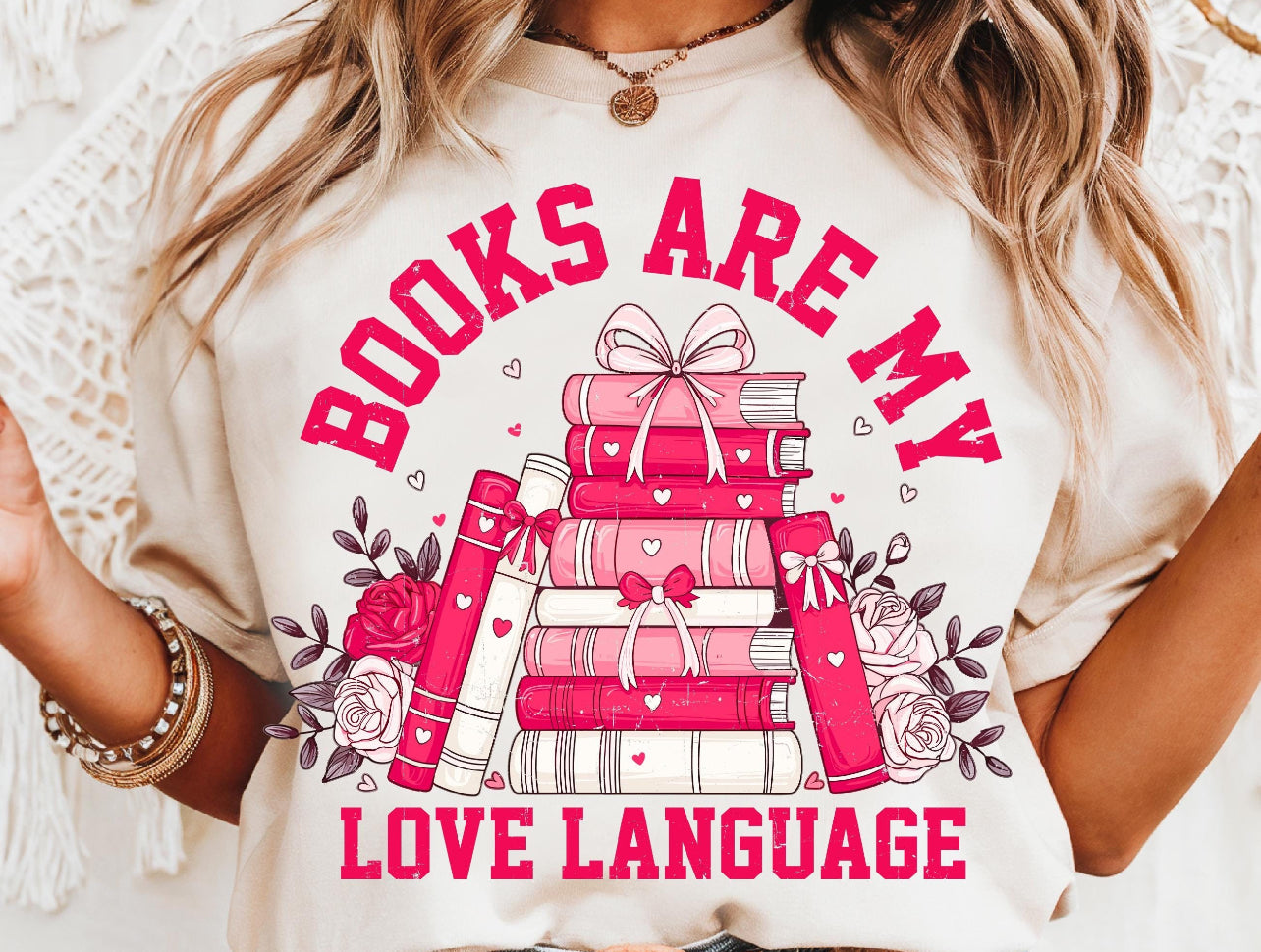 Books are my Love Language Shirt