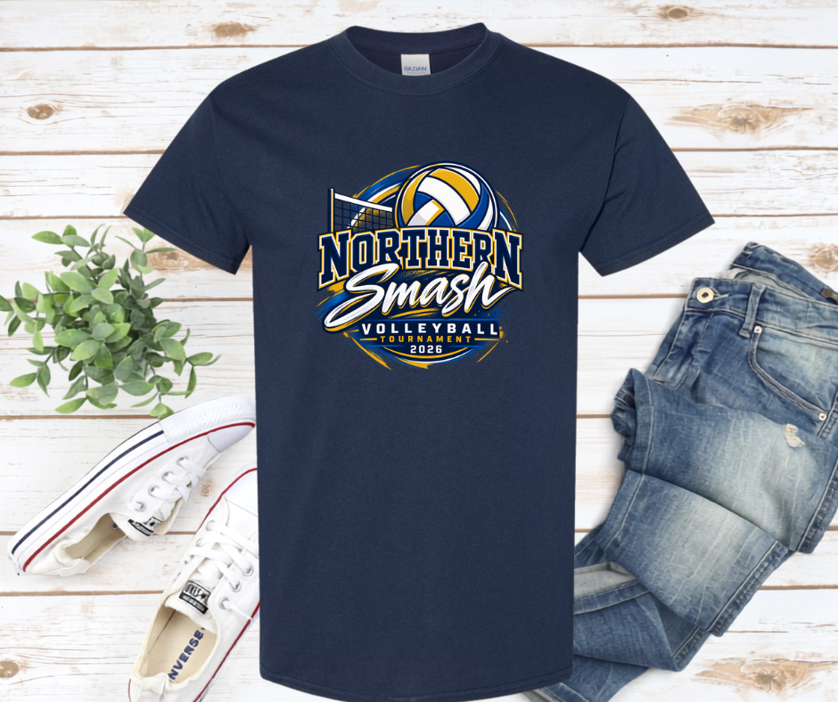 Northern Smash Volleyball Tournament Shirt