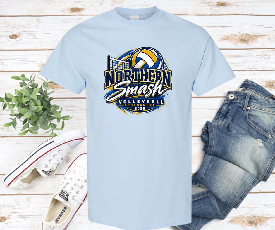 Northern Smash Volleyball Tournament Shirt