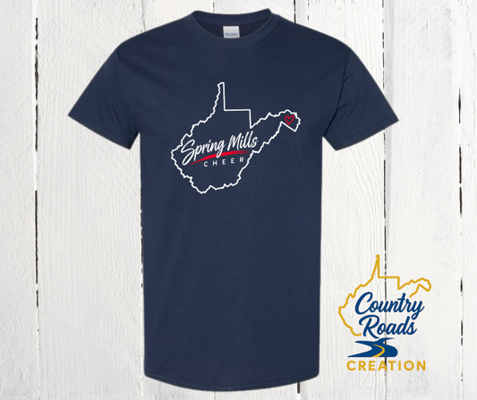 Spring Mills High School Cheer Shirt 2026-2027