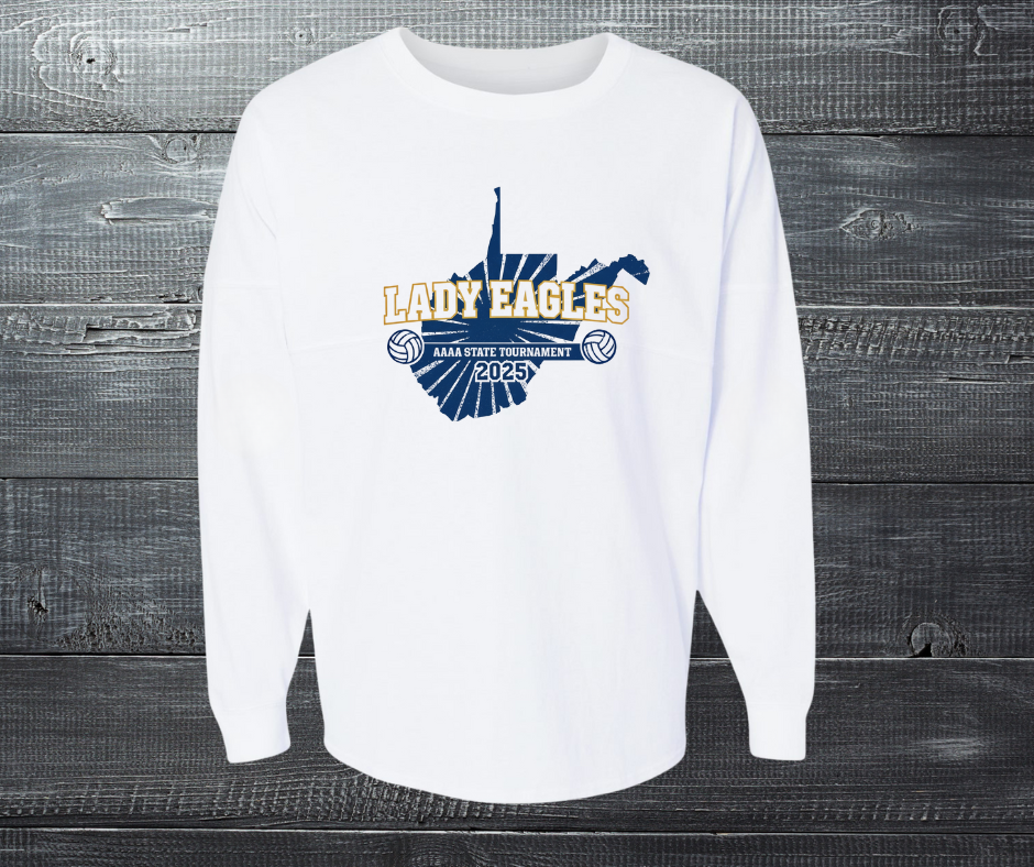 Lady Eagles Volleyball 2025 State Tournament Shirt