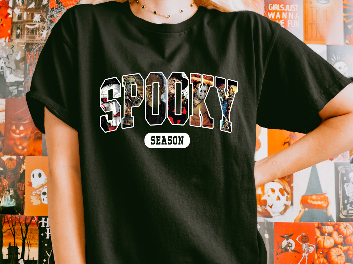 Spooky Season Horror Icons T-Shirt