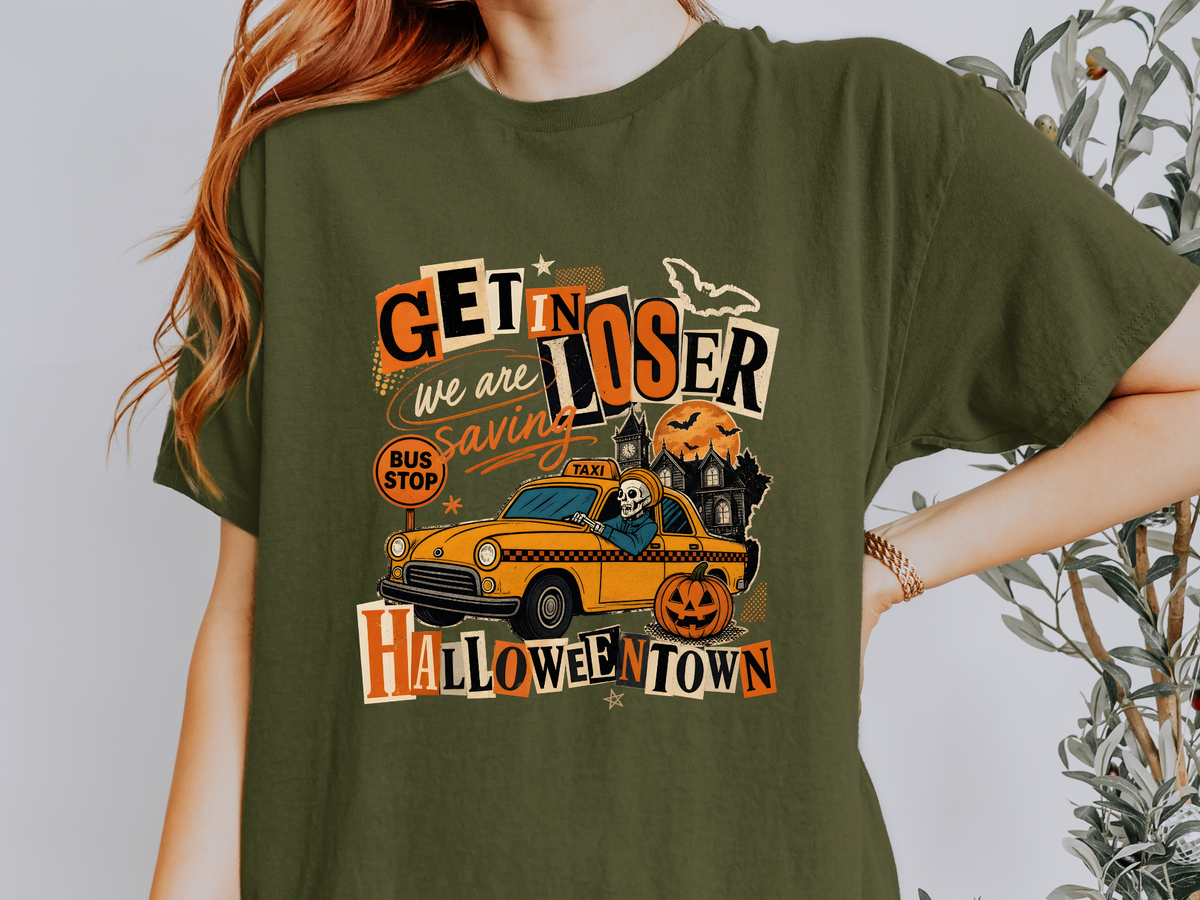 Halloweentown Taxi T-Shirt