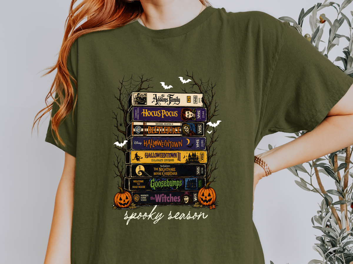 Spooky Season VHS Classics T-Shirt