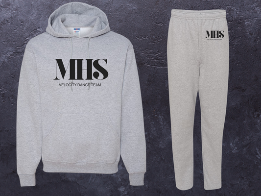MHS Velocity Dance Team Hoodie & Sweatpant Set – Classic and Comfortable