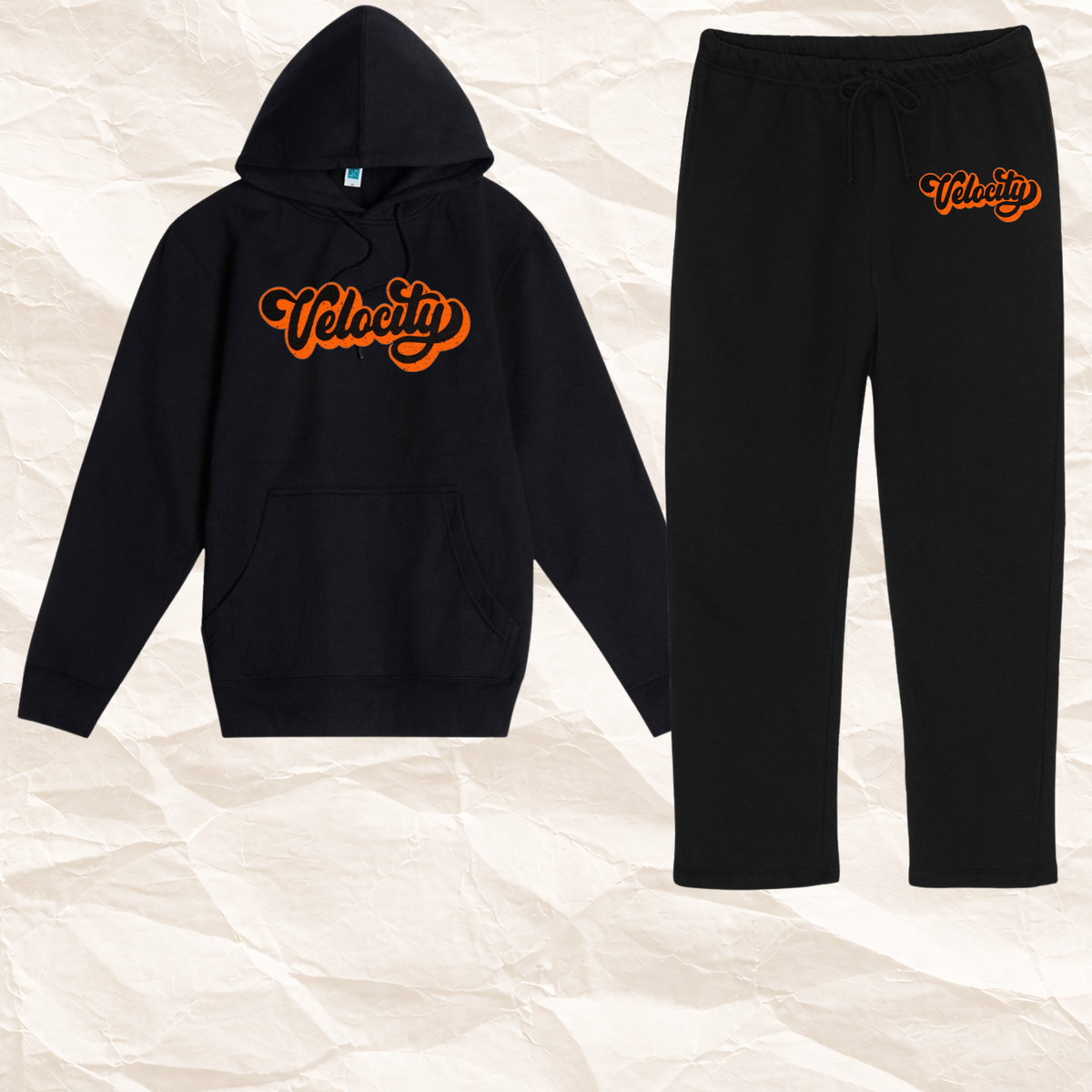 Retro Velocity Hoodie & Sweatpants Set